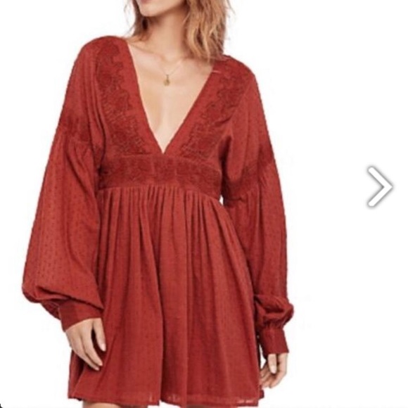 Free People Dresses & Skirts - Free People Boho Long Sleeve Dress